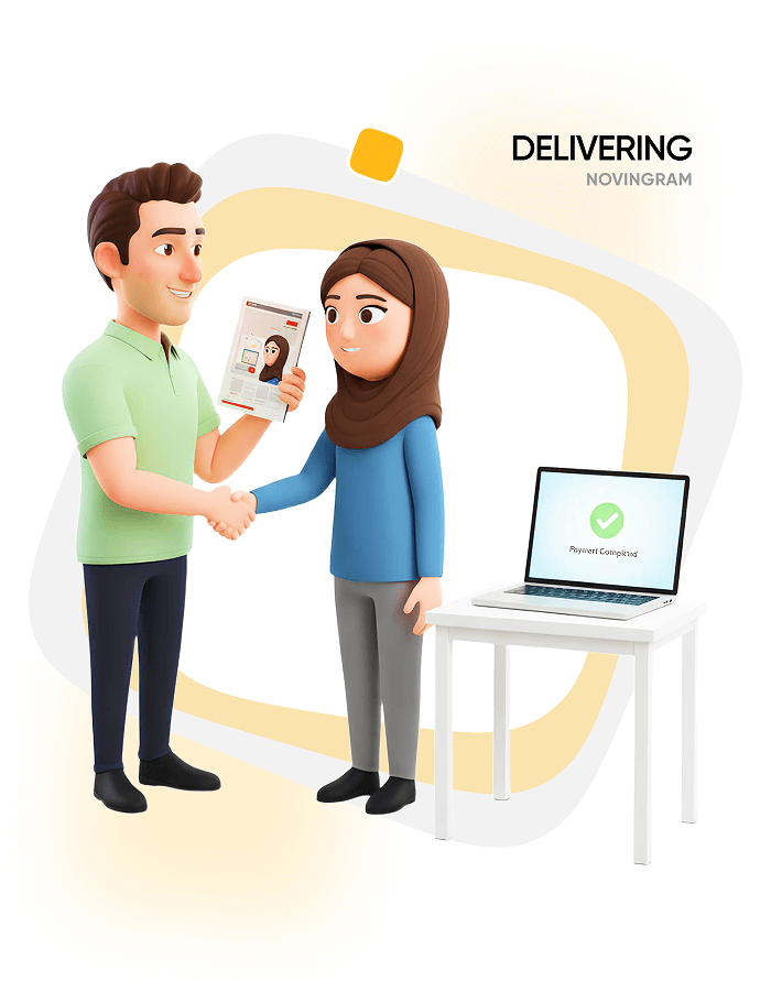 Steps 3 Catalog Design in Novingram مرحله سه طراحی کاتالوگ در نوین گرام تحویل پروژه و تسویه حساب